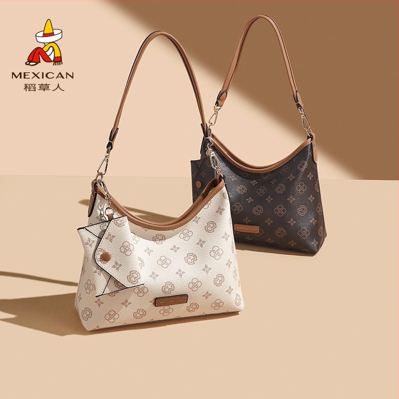 Ženska PVC crossbody torbica, zatvarač, unutarnja podstava od tkanine, jesen 2025