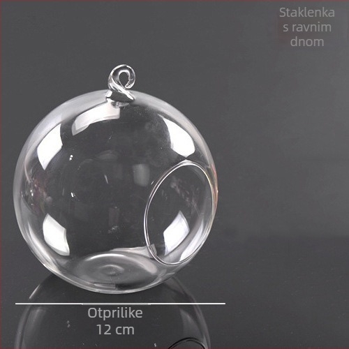 Moss mikropejzaž DIY staklena boca – visoko borosilikatno staklo, marka Creative Workshop, kartonsko pakiranje, viseća boca