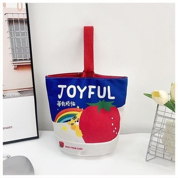 Torba tipa kofer, unisex stil, platna tkanina, podstava od platna, magnetska zatvarač, svakodnevna upotreba