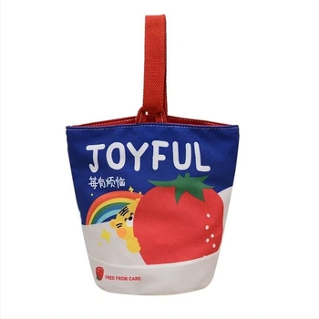 Torba tipa kofer, unisex stil, platna tkanina, podstava od platna, magnetska zatvarač, svakodnevna upotreba