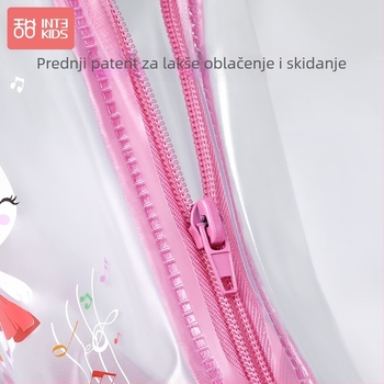 Dječje navlake za kišne cipele s karikaturom, protuklizne i otporne na habanje, mekane i pojačane PVC, za dječake i djevojčice, uzrast 7–12 godina