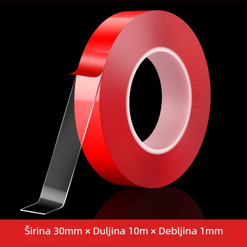 Lijepilo za LED traku – dvostrano akrilno ljepilo za pričvršćivanje kanala — bez tragova, visoka prozirnost, bez ostataka