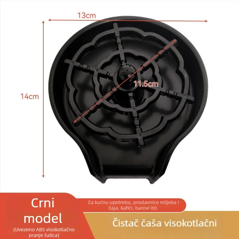 Mlaznica za pranje čaša za bar i kućnu upotrebu, nehrđajući čelik, model XBQ02010280L, visokotlačno čišćenje