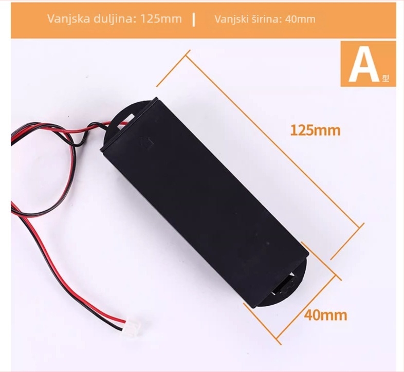 Kutija za baterije za sef – svijetli luksuzni stil, ekološki materijali, model Battery Box, pogodna za sefove, debljina zaključne šipke 9 mm, razmak između šipki zaključavanja 9 mm