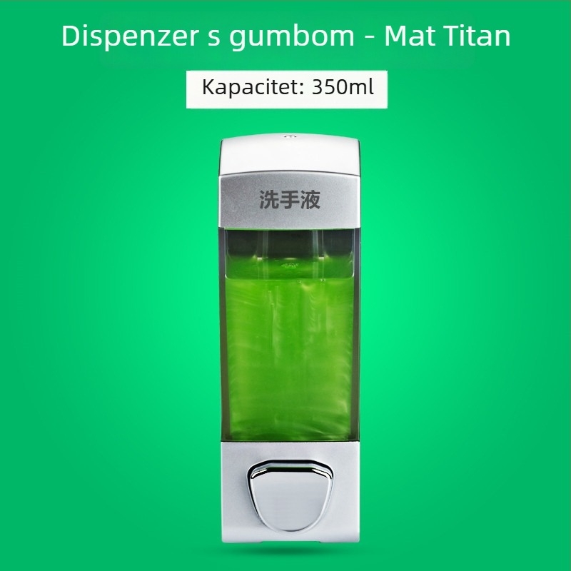 Dvostruki dozator tekućina s ručnim pritiskanjem | ABS materijal, moderni minimalistički dizajn, Brand Yihui