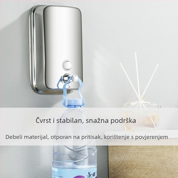 Doser sapuna od 304 nerđajućeg čelika, zidni, ručni pritisak, 200 g, Youtuo