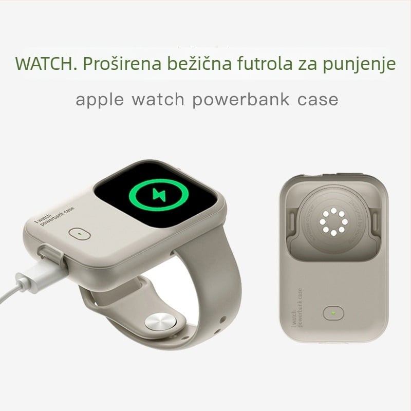 Bežični stolni nosač i punjač za Apple Watch Red Electric Technology — 41 g, papirnato pakiranje, kompatibilan s Apple Watch i drugim Apple modelima