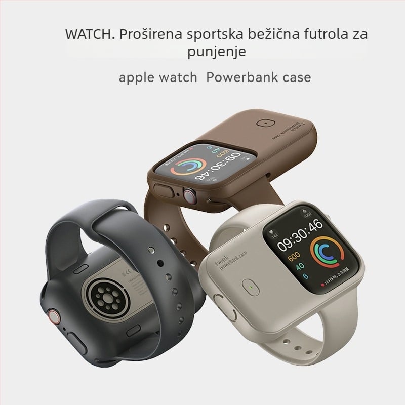 Bežični stolni nosač i punjač za Apple Watch Red Electric Technology — 41 g, papirnato pakiranje, kompatibilan s Apple Watch i drugim Apple modelima