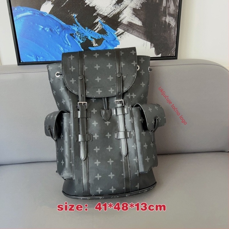 Unisex ranac: gradski stil, PVC materijal, kapacitet 20–35 L, vodootporan, podstava od poliester, uzorak s slovima, jesen 2023