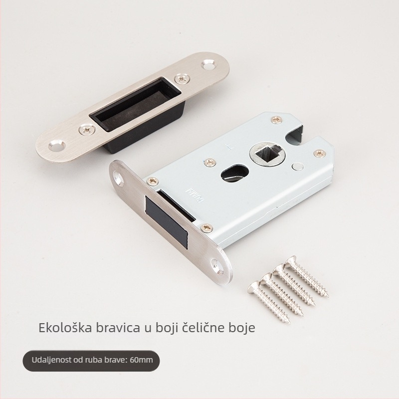 Meihong tijelo brave za kupaonicu – bakar i 201 nehrđajući čelik, modeli: kupaonica, hodnik, nevidljivo tijelo brave, težina 0,3 kg