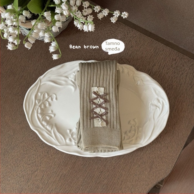 Pomelo idou Dječje Nine-Point Leggings, Visoki pojas, Elastični pojas, Princes stil, 77% pamuk, Uzrast 1–3 godine