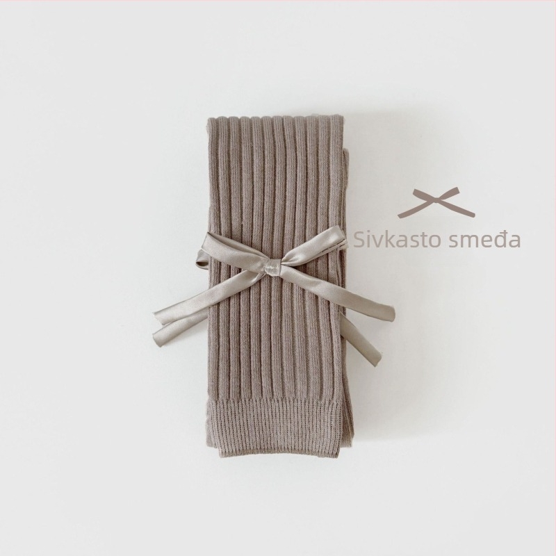 Pomelo idou Dječje Nine-Point Leggings, Visoki pojas, Elastični pojas, Princes stil, 77% pamuk, Uzrast 1–3 godine