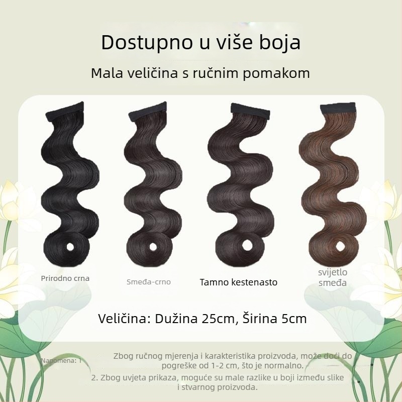 Perika s franjom, žica visoke temperature, oblikovanje lica, stil božanstvenog temperamenta