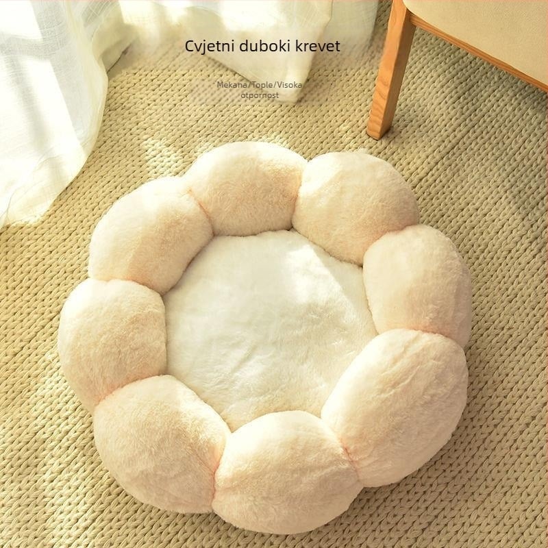 Mačje gnijezdo od platna – toplina za sve četiri sezone, debeli karikaturalni ležaj. Materijal: Tekstil; Namijenjeno: Mačka; Kategorija: Gnijezdo za kućne ljubimce