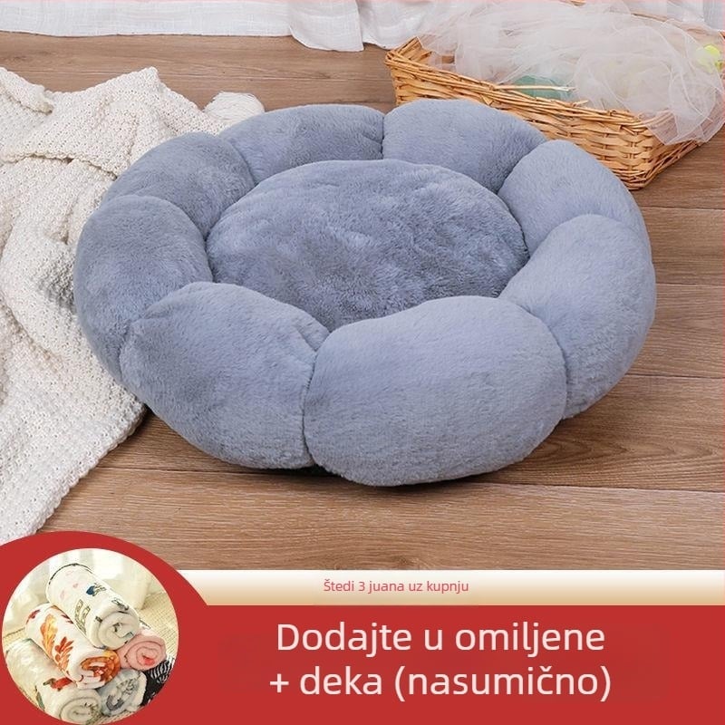 Mačje gnijezdo od platna – toplina za sve četiri sezone, debeli karikaturalni ležaj. Materijal: Tekstil; Namijenjeno: Mačka; Kategorija: Gnijezdo za kućne ljubimce