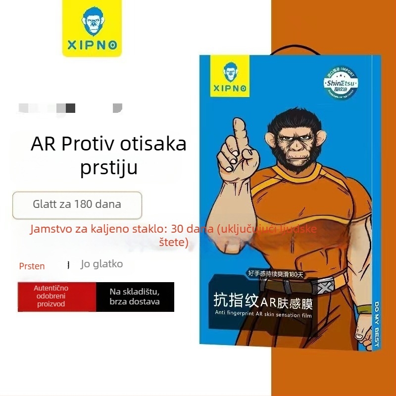 Kaljeno staklo prednji zaštitnik zaslona za iPhone 14 Pro Max – HD jasnoća, anti otisci prstiju