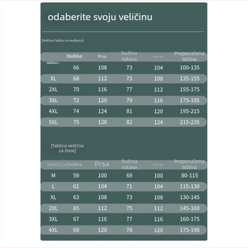 Kapucnato vanjska odjeća od najlona/poliamida (78% najlona, 22% spandek), SPF50+, prozračna, brzo suši, laka