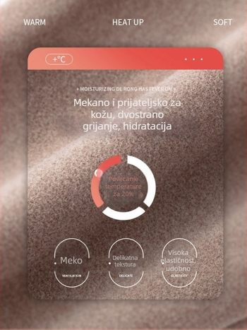 Ženske termo tajice s flis podstavom, visoka elastičnost, visok pojas, tijesni kroj, poliester materijal