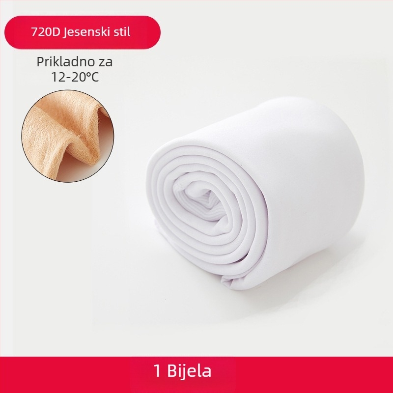 Dječje tajice od baršuna za ples, protuklizne, visoki struk, najlon 95%