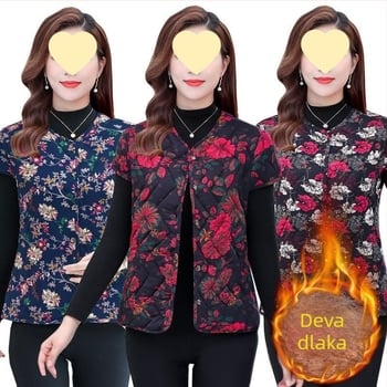 Chenille topla veste za žene, polo ovratnik, klasičan stil, proljeće 2025