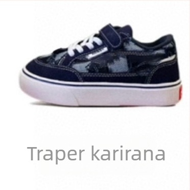 Dječje tenisice s Velcro remenom, gornji dio od tkanine, gumena potplat, mrežasta podstava, pogodne za sve sezone