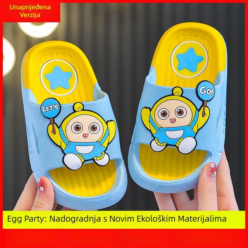 Dječje papuče s crtanim motivom za ljeto, unisex, gornji dio PVC, đon PVC, uzrast 1–12 godina