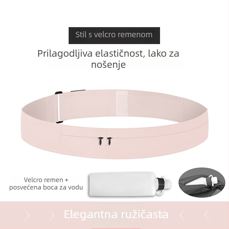 Torba oko struka za telefon s bocom vode – najlon, vodootporna, ultra lagana, otporna na krađu, proširiva