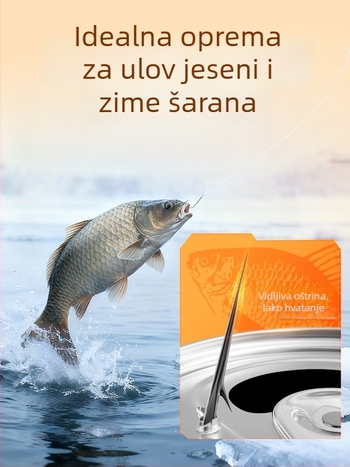 Little Fengxian Dvostruka Udica s Podlinijom za Rijeke Ribolov, 20 Parova u Kutiji