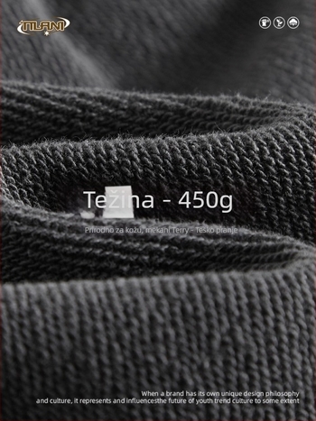 Unisex kratke hlače od pamuka, vezanje na vrhu, širok kroj, mikro-elastičnost, casual gradski stil za svakodnevnu upotrebu