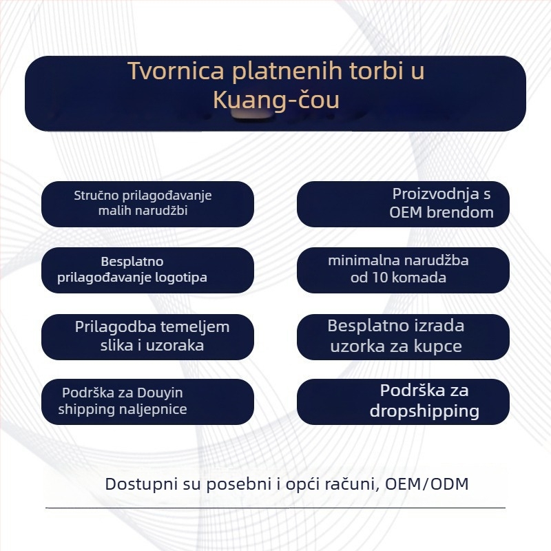 Ruksak za prijenosno računalo u ulicnom stilu, Oxford plat, velik kapacitet, laminirani džep sa zatvaračem, dodatni pretinac