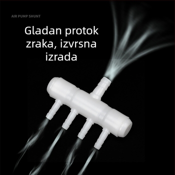 Plastični razdjelnik zraka za akvarij i ribnjak za aeraciju — AquaBlue/Lanbao, 0,1 kg