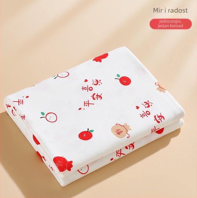 Zavijajuća deka od čiste pamuka, proljeće–jesen, za novorođenče, težina do 1 jin, prilagodljiva