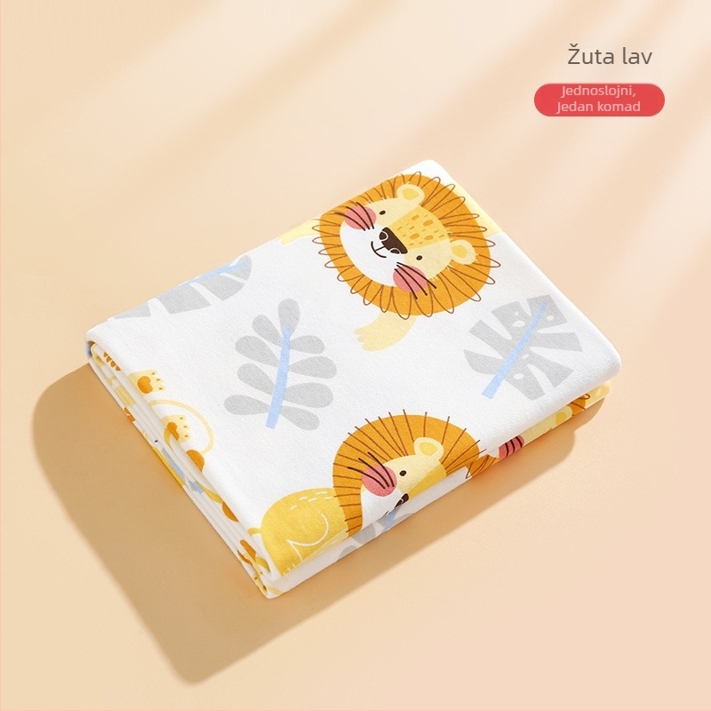 Zavijajuća deka od čiste pamuka, proljeće–jesen, za novorođenče, težina do 1 jin, prilagodljiva