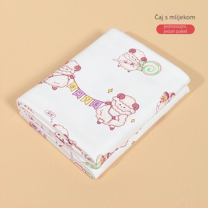 Zavijajuća deka od čiste pamuka, proljeće–jesen, za novorođenče, težina do 1 jin, prilagodljiva