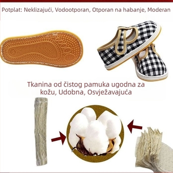 Dječje cipele s tigrovom glavom, ručna izrada, za djecu 1–3 godine, gornji dio od pamuka, potplat od pamuka, tradicionalni kineski stil