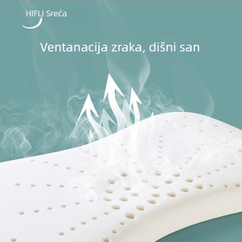 Dječja jastučnica za vrat, prozračna, karikaturalni stil, poliesterska vlakna, pogodna za novorođenčad (0–1 godina)