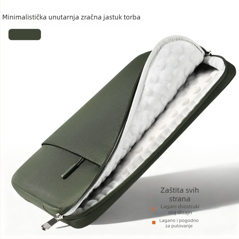 Vodootporna torba za prijenosno računalo, otporna na habanje i udarce, proširiva kapaciteta, Oxford tkanina, unisex