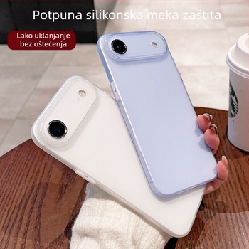 Kućište za iPhone – mat TPU, potpuno pokriće, minimalistički dizajn, otpornost na padove za Apple iPhone