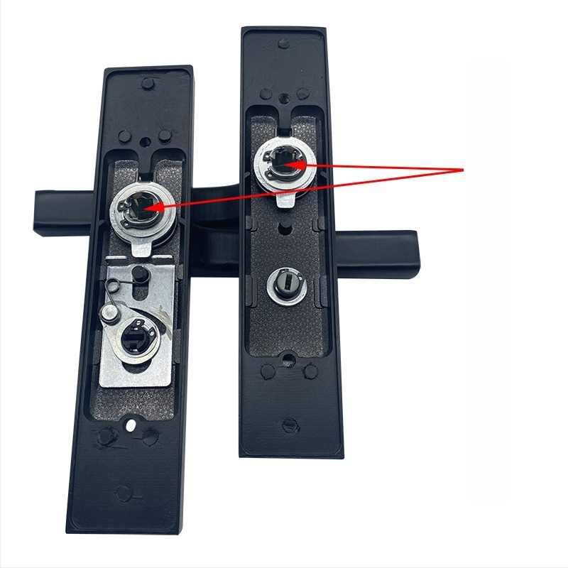 Menghong LB22/51 aluminijska kvaka s bravu za vrata kupaonice — moderni stil, minimalistički dizajn
