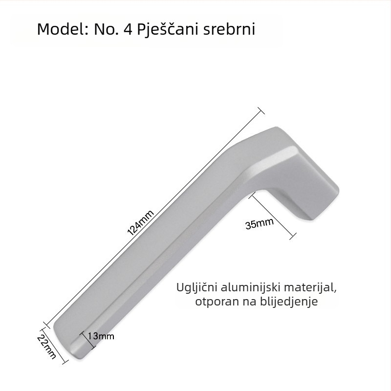 Unutarnja kvaka za vrata – Jin Xiduo, model unutarnja kvaka, stil modernog jednostavnog dizajna
