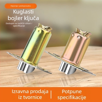 Kuglasti brava za vrata – jezgra brave, cinkov legura, plosni jezic, kućni univerzalni tip