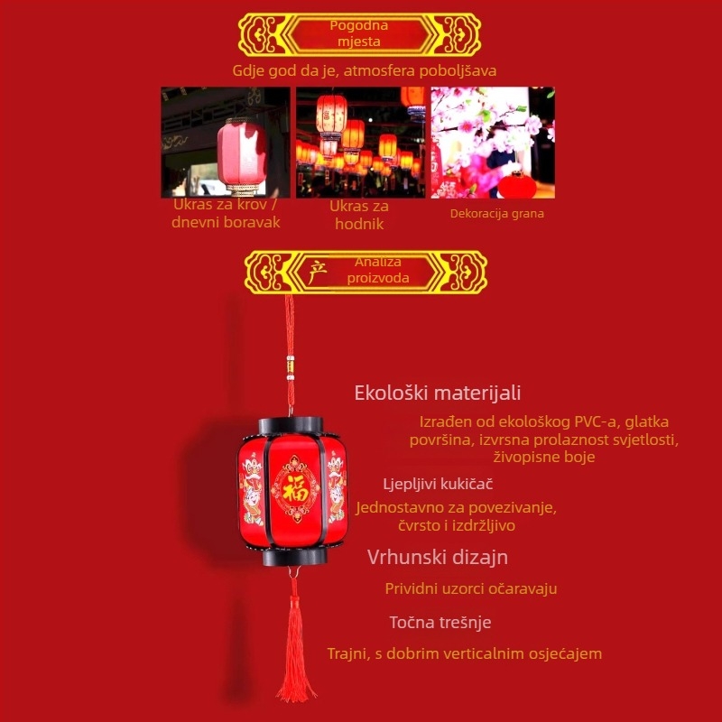 Dječja prijenosna LED lucerna s interakcijom zvuka i svjetla – plastična igračka 14+