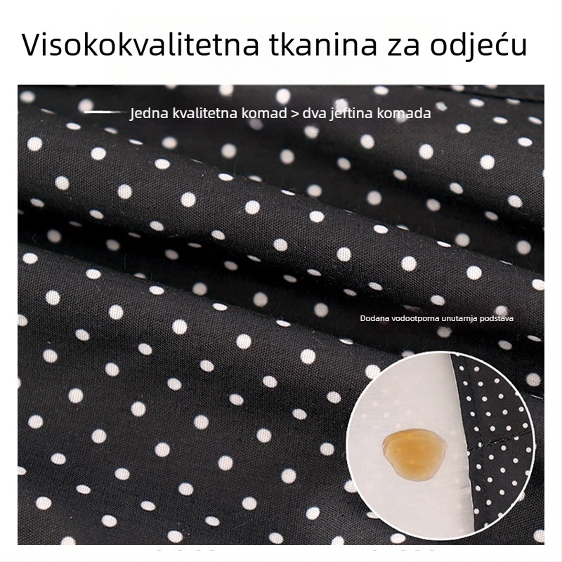 Kaihude Bez rukava pregača - vodootporna, otporna na ulje, otporna na mrlje, kuhinjski radni stil po korejskom