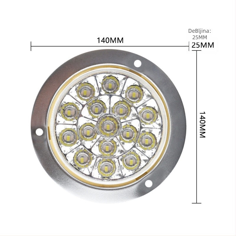LED stražnja svjetiljka za kamione, 12-24V, 10W, 1000 lm, Cimc single light