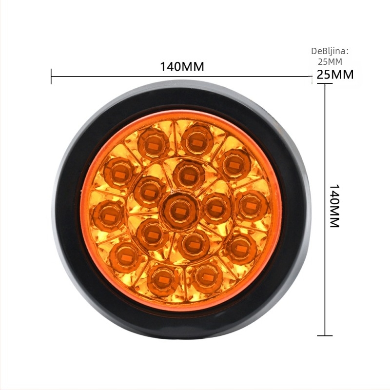 LED stražnja svjetiljka za kamione, 12-24V, 10W, 1000 lm, Cimc single light