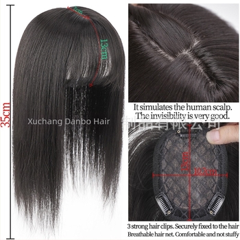 Perika za povećanje volumena i promjenu frizure, 3D zračne fringe, model TD02/BF02, materijal: žica otporna na visoku temperaturu, tip fringe: Qi fringe