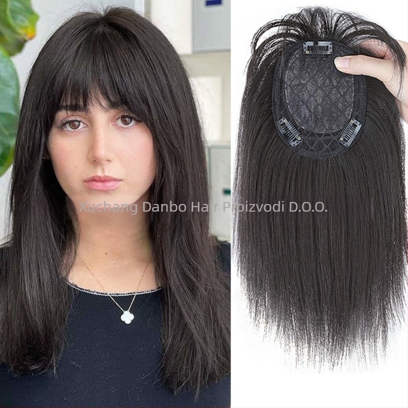 Perika za povećanje volumena i promjenu frizure, 3D zračne fringe, model TD02/BF02, materijal: žica otporna na visoku temperaturu, tip fringe: Qi fringe