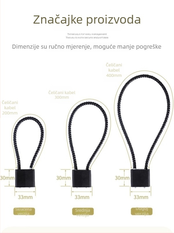 Zaključavanje prednje košare električnog bicikla sa zaključavanjem za kacigu — protiv krađe, Kepu, unisex