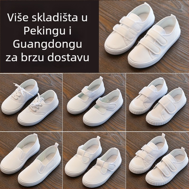 Dječje tenisice s gornjim dijelom od denima, plastična potplat, za uzrast 1–3 godine