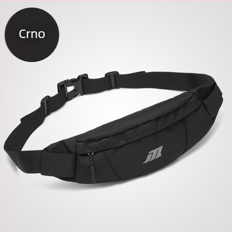 Vanjska crossbody torba za pojas s džepom za telefon, vodootporna, ultra lagana, otporna na habanje, noću reflektirajuća, Oxford materijal